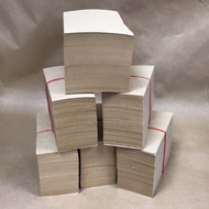 Fion Paste Note Paper-Red Kraft Paper 80lbs-A6-Notebook/Paste Notebook/Glue Note/Note Paper/Note/Not