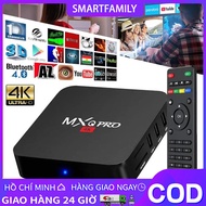 Tv Box Android Mxq pro 4k 5g Máy Phát Đa Phương Tiện 4 Nhân 4K HD 3D Tv box android giá rẻ