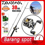 DAIWA Pancing Mancing Casting 1 Set Murah Casting Set Joran Pancing Set Fishing Rod Set Rod Casting