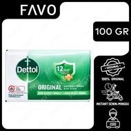 Dettol Bar Soap Original - 100 gr
