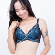 Underwear/Butterfly Dance Flower Art Soft Steel Ring Receiving Breasts Lace Beautiful Back B C 7777 