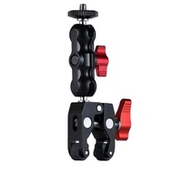 Andoer Combo Ballhead Mount A73 Magic Clamp Camera & Light Insta 360