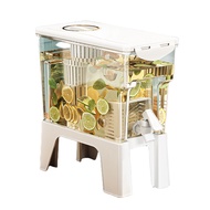 3.5L Large Drink Dispenser with Faucet Cold Kettle for Cocktails Juices Beer Beverage Jug Water Disp