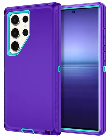 Otter Durable Heavy Duty Shockproof Rugged Armor Box Case for Samsung Galaxy S25 S24 Ultra S23 Plus 