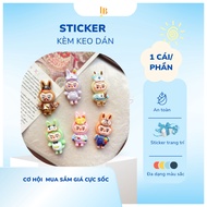 3D baby tree Sticker with pre-adhesive stickers for all items: Water Bottles, Books, Phone Cases LB0