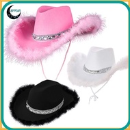 APPEAR Cowgirl Hat Funny Sequin Performance Costume Party Fashion Sequin Cowgirl Hats