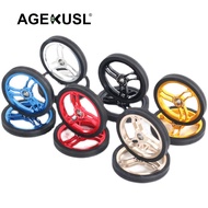 Aceoffix Bike Ezwheel Easy Wheels Easywheels 80mm Rollers Use For Brompton Pikes Crius Camp Royale Folding Bicycle