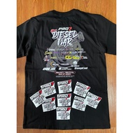Pro7 dieselwar Palembang turbo sponsor t-shirt baju t shirt lelaki