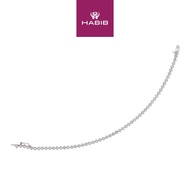 HABIB Diamond Tennis Bracelet in 375/9K White Gold 679901220