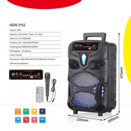 BAAB-B-Q8 EXTRA BASS 6000W 8”PROFESSIONAL PORTABLE STEREO SPEAKER SYSTEM with Mic&Remote 🔊300W OUTPU