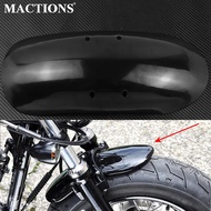 Motorcycle Custom Short Front Fender Cover Black Steel Iron For Harley Sportster Forty Eight XL1200X