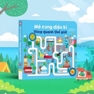 Book - Magical Maze: Around the World Maze Book for Kids