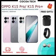 【2026 New】OPPO K15 Pro / OPPO K15 Pro+ Mediatek Dimensity 9500s 6.78" 8000mAh 100W Charging oppo k15