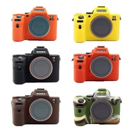 Soft Silicone Camera case for Sony A7 II A7S2 A7S II A7II A7R A9 II A7R III A7 III Rubber Protective