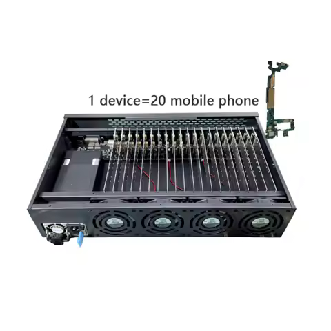 S8 smart phone chassis Click on the mobile phone farm box dock station main board system box hand