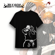 Baju Kaos Tshirt Anime Pria Anak BIG SIZE BLEACH Kurosaki Ichigo