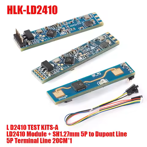 HLK-LD2410B LD2410 HLK-LD2410B-P LD2410D 24G human Presence radar module sensor Heart rate detection
