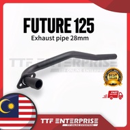 HONDA FUTURE125 EXHAUST FRONT PIPE (RACING-28MM) NECK TENGKOK EKZOS MUFFLER FUTURE 125