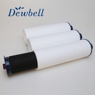Dewbell f15 Combined Type Refill Cartridge (3 Pcs Sediment & 1 Pcs Carbon Block Filter)