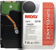 MDD (MDD22TSATA25672DVR) 22TB 7200RPM 256MB Cache SATA 6.0Gb/s 3.5inch Internal Surveillance Hard Dr