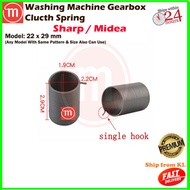 Sharp / Midea Washing Machine Mechanism Clutch Spring 29 x 22 mm CS-SHR3CMR