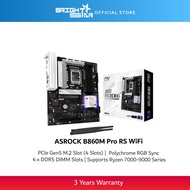 ASROCK B860 Pro RS WiFi LGA1851 ATX Motherboard