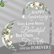 10th Anniversary Wedding Gift for Her Years of Marriage Gift Happy Anniversary Present for Woman Acr