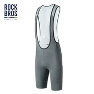 【ROAD TO SKY】ROCKBROS Cycling Bib Short Pants Man Breathable High Elastic Material Summer Road Bike MTB Cycling Pants Quick Drying