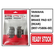 YAMAHA R15M BRAKE PAD KIT (REAR) (B97-F5806-00)