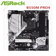 Motherboard plug used for ASRock B550M Pro4 AM4 B550 Original desktop motherboard PCI-E 4.0 M.2 Nvme