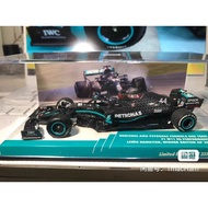 [May New Arrival] [Price Sale] Mini Cut 1/43 Mercedes-Benz w11 UK Station Hamilton ck High Box Blast