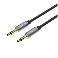 Unitek Audio Cable Premium AUX Audio Cable 1Meter  3.5mm x 3.5mm Male / Male (Model: Y-C926ABK)