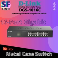 D-Link 16-Port Gigabit Unmanaged Switch DGS-1016C