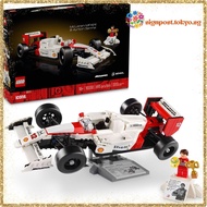 LEGO Icons McLaren MP4/4 & Ayrton Senna Minifigure Model Car Kit - Buildable F1 McLaren Set