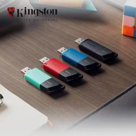 Kingston High Quality USB Flash Drive Original Pendrive 64GB 128GB 256GB USB 3.2 Pen Drive for Compu