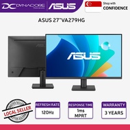 ASUS VA279HG 27" 1080P Eye Care Monitor - IPS, Full HD, 99% sRGB, Frameless, 120Hz, 1ms