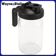 【Wayne_Stella】32Oz  Jar Pour Spout Lid -Glass Pitcher Breast Milk Pitcher Seal for Juice,Milk,Coffee