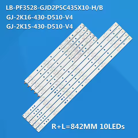 For 43" TV 43PFS4132 43PFF5659/T3 43PFS4112 43PFS5531/12 43PFS5532/12 BDL4330QL-00 LED Backlight str