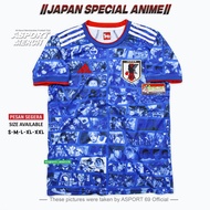 Japan FOOTBALL JERSEY SPECIAL ANIME TSUBASA 2024 2025 SOCCER JAPAN JERSEY TSUBASA BLUE