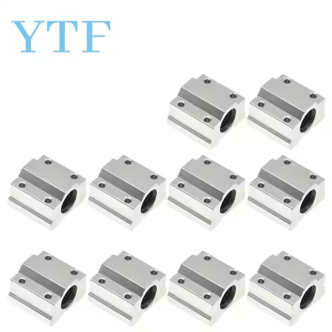 1/2/4/10PCS Motion Ball Bearing Slide Block Bushing SC8UU SCS8UU Linear Shaft CNC 3D Printer