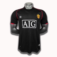 2007-08 Manchester United away football short sleeved retro jersey