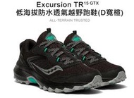 SAUCONY 索康尼 女款 寬楦慢跑鞋防水Goretex EXCURSION TR15 GTX SCS10673-1