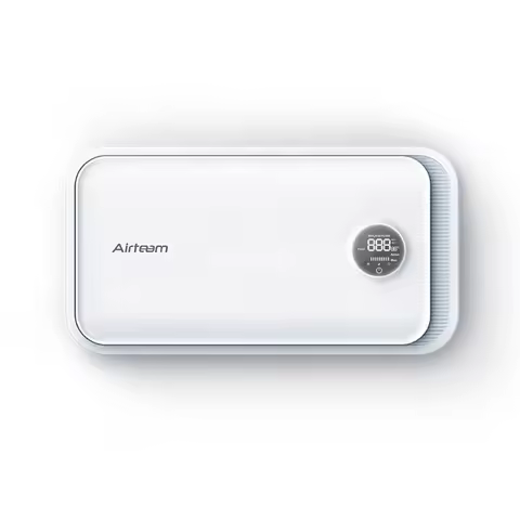 Wall-mounted Type ERV Energy Recovery Ventilator With Voc Sensor Or Pm2.5 Air Quality Sensor To Auto