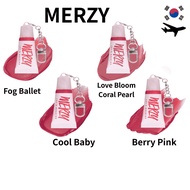 MERZY Lets Wearing Color Keyring Lip Balm  Love Bloom / Berry Pink / Fog Ballet / Cool Baby – 6ml