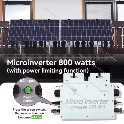 Micro inverter WiFi, 110V/220V 60HZ/50HZ