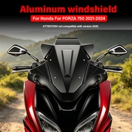 Forza 750 Wind screen For Honda Forza750 2024 Adjustable Windshield Deflector Motorcycle Aluminum Wi