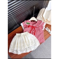 Odd Size - Strong l Babythree Set + Skirt for baby to wear on the street | Large Size 18-45kg | Alic