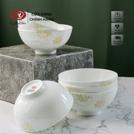 Sứ Siêu Nhẹ - Bộ Bát Cơm Sứ Xương Hoa  - C02 - Sứ Minh Châu