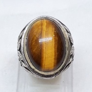 BROWN BIDURI STONE RING