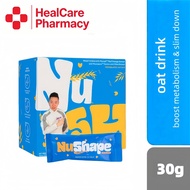 NuShape NuShape Oatmeal Slimming Stomach Care Nutritious Meal Replacement 1 Box/15 Sachets Burn Stub